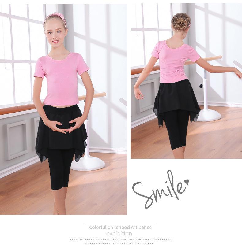 Tanz- & Fitness-Yoga-Kleidung für Mädchen - Gymnastik-Outfit für Kind & Eltern - Frühling bis Herbst