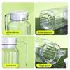 PC Acrylic Striped Hot/Cold Beverage Pitcher