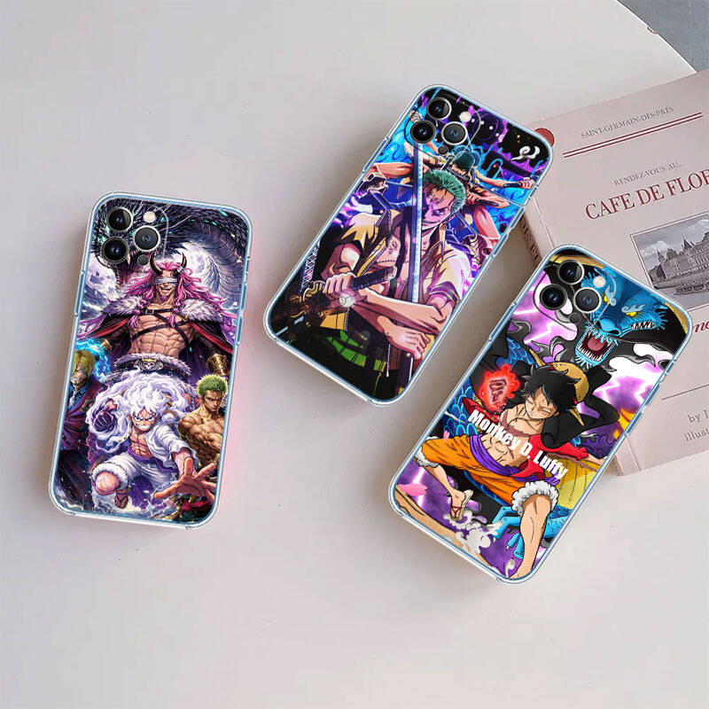 MH13 Anime One Piece Case for Motorola E7 G6 G7 G8 G9 Plus Power Play G10 G20 G04 E30 E40 E22 E20 E13 E15 G22 G23 G05 G75 G35 G55