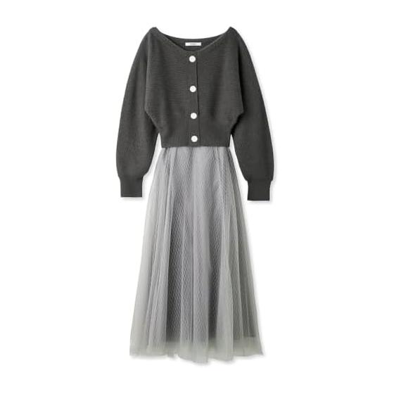 SNIDEL Cardboard x Tulle Skirt Set SWNO245008 Women s