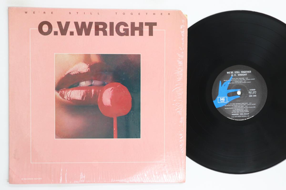 

LP Record O.V. WRIGHT Were Still Together HLP6011 HI 1979 US SoulFunk Used