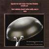 Food-Grade 304/316L Stainless Steel Induction Wok, Non-Stick, Round Bottom, No Coating