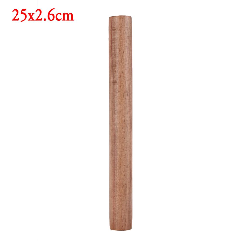 Durable Wooden Rolling Pin Fondant Cake Decoration Household Dough Roller Cooking Pastry Baking Tool Kitchen Accessories
