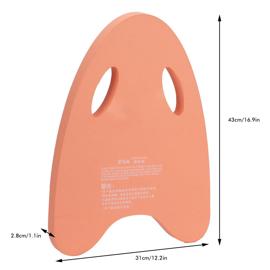 Swimming Board  ing Plate A Shape EVA Back   Training Aid   Hand Foam Board