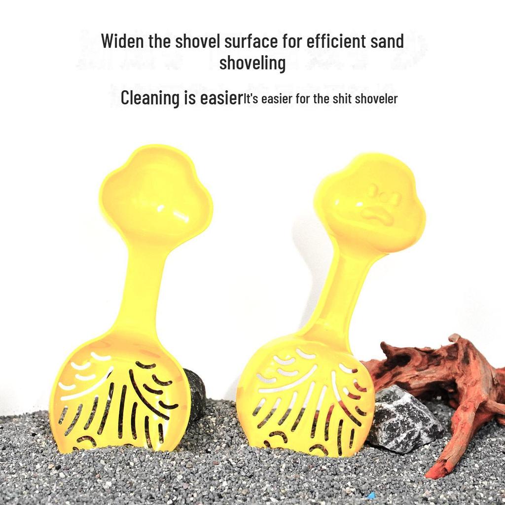 Golden Bear Hamster Urine Shovel & Bath Sand Spoon Combo - Perfect for Cleaning and Feeding Needs