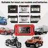 EAFC 12V 15A Smart Car Battery Charger, Color Screen Smart Fully Automatic Battery Charger Maintainer Trickle Charger