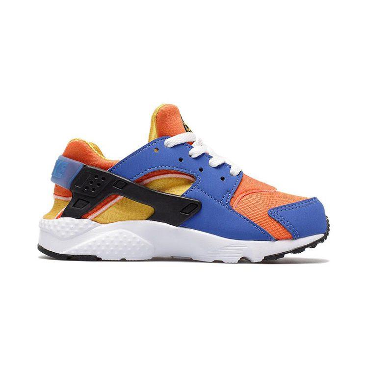 Nike Kinderen Huarache Run "Hyper Royal/Yellow Ochre" Sneakers 704949-421
