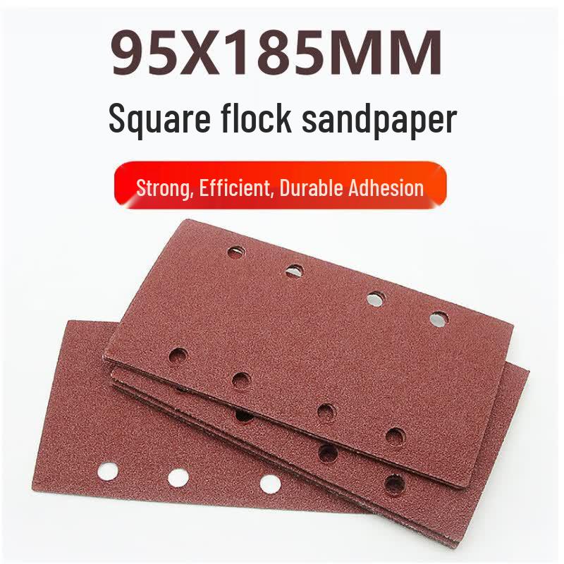 Rectangular Flocked Sandpaper Sheets