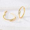 925 Sterling Silver Earrings Eternal Infinite Love Heart Starlight Hoops Earrings for Women Ladies Wedding Jewelry Fashion Gifts