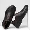 Big Size 38-47 Mens Tooling Business Oxford For Men Genuine Leather Luxury Brand Men'S Shoes Casual Lace-Up Dress Formal Loafers