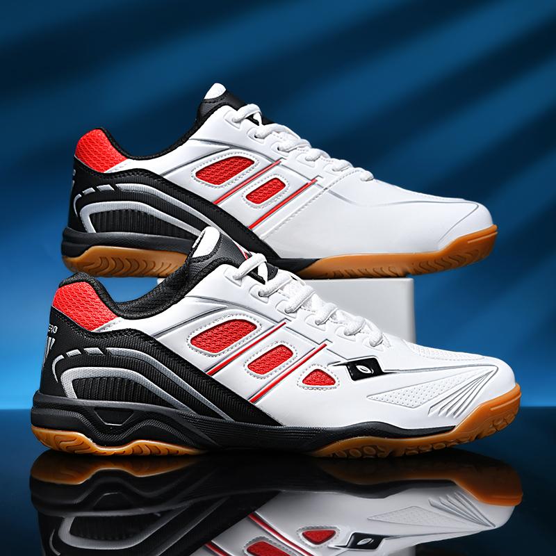 Men New Table Tennis Shoes Breathable Outdoor Original Badminton Shoes High Quality Big Size Wear Resistant Volleyball Shoes