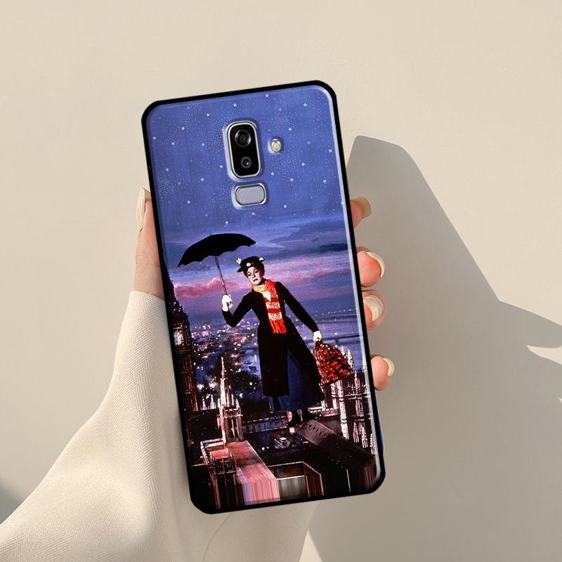 Mary Poppins Hülle für Samsung Galaxy J4 J6 Plus 2018 A6 A7 A8 A9 J8 J1 2016 A3 A5 J3 J7 J5 2017 Hülle