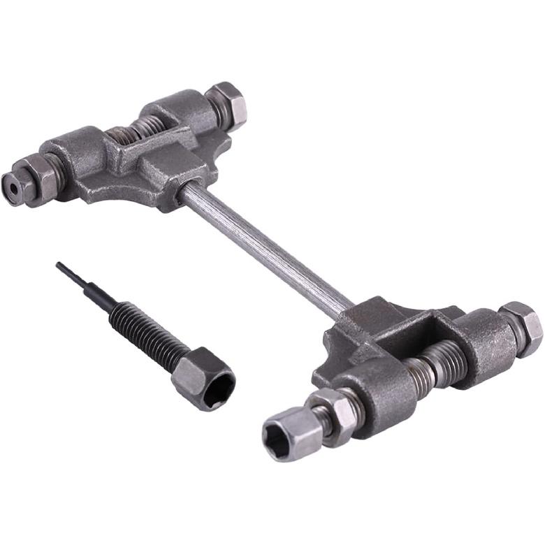 Motorcycle Timing Chain Breaker Tool with Rivet Cutter for Camshaft Chain Removal and Repair Kit