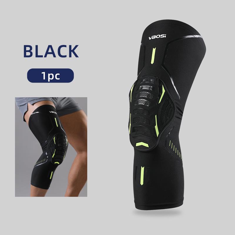 

Vbosi 1 Piece Honeycomb Padded Knee Support Sleeve Anti-Collision Compression Leg Protector For Basketball, Volleyball, Football M