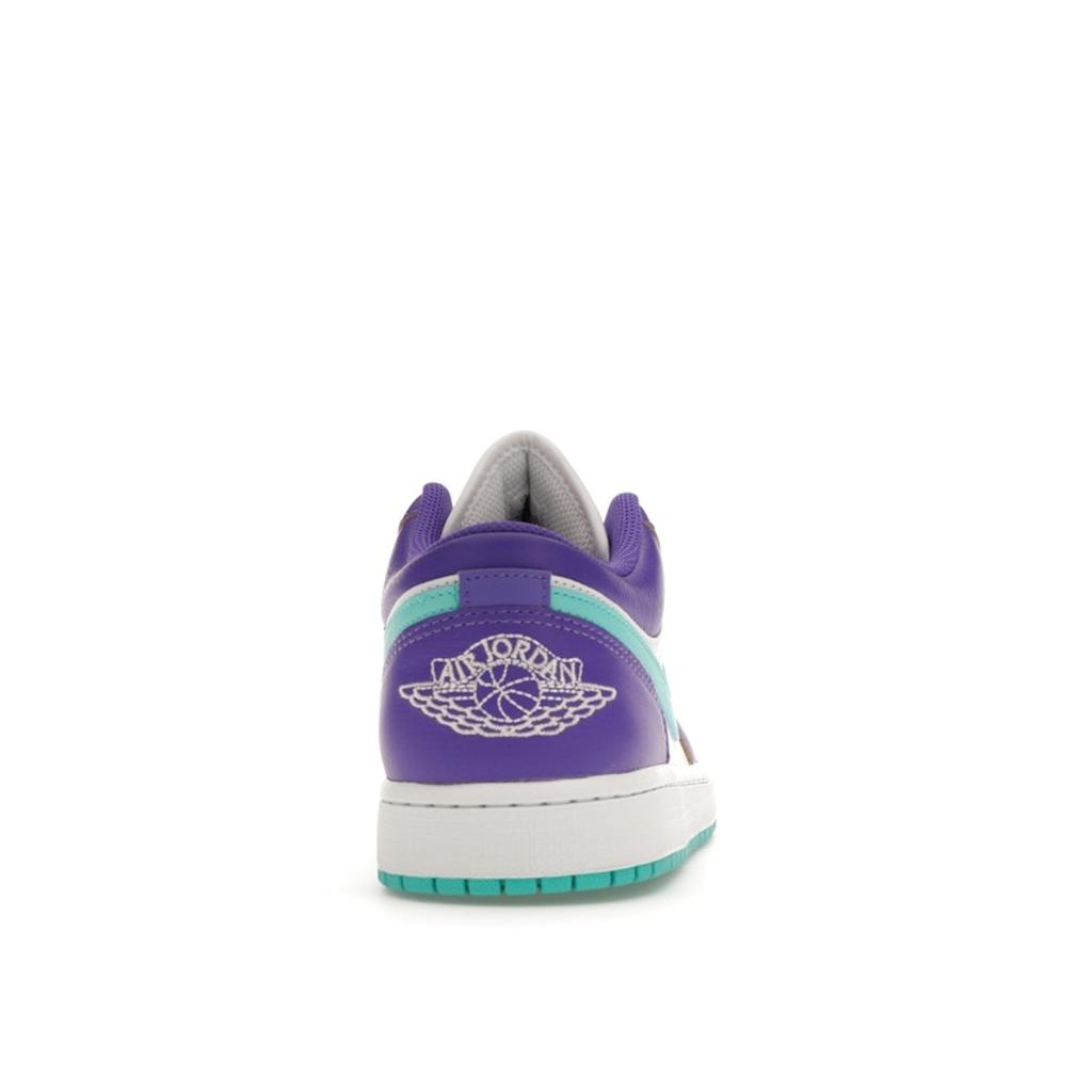 Air Jordan 1 Low Hornets Pánské tenisky Fialová Psychic-Purple Hyper-Jade HJ9013-550