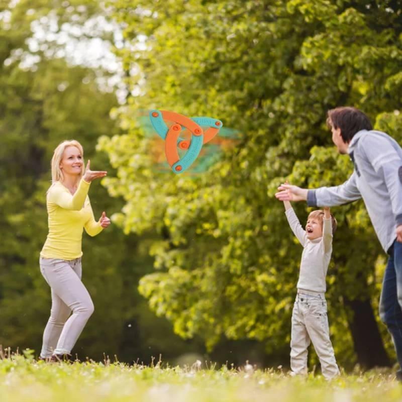 Frisbee Doux Sécurisé en Mousse Eva Pour Enfants Jeunes Jouet d'Extérieur Idéal Pour les Compétences de Développement