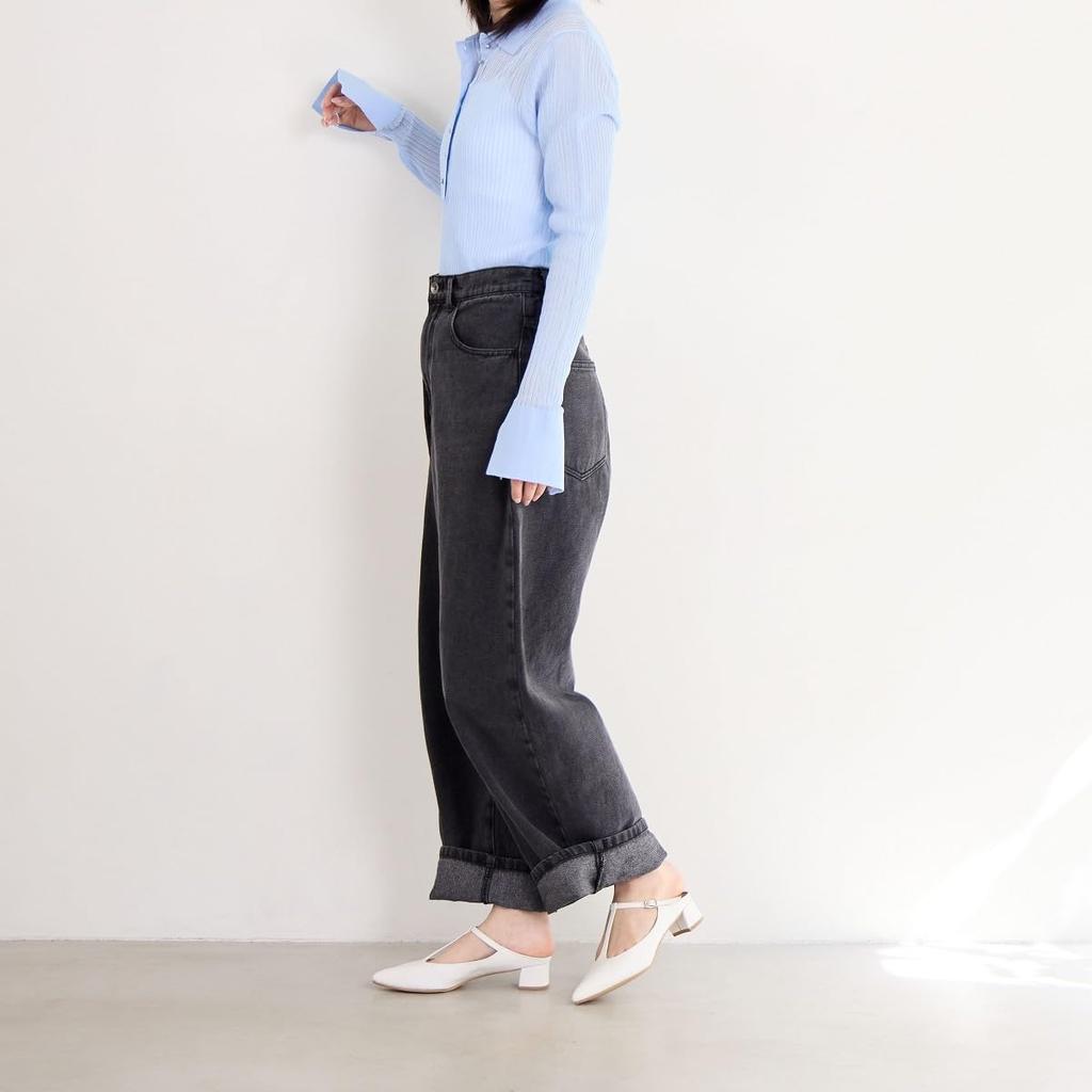 HIMIKO/Himiko/Spitze Zehen T-Riemen Pantoletten/651507 Off White 230