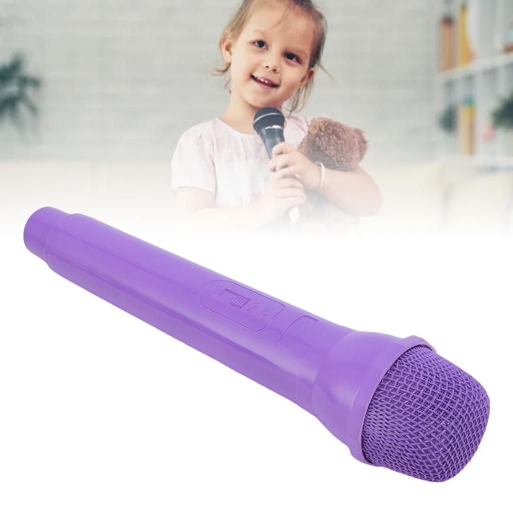 Microphone Cosplay Prop Lightweight Portable 1:1 Scale Speech Practice Fake Mic for Photo Taking