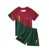 22-23 Portugal Home Team No. 7 National Team Football Jersey Set Men'S Jersey Jersey Children'S Clothing 14-2Xl