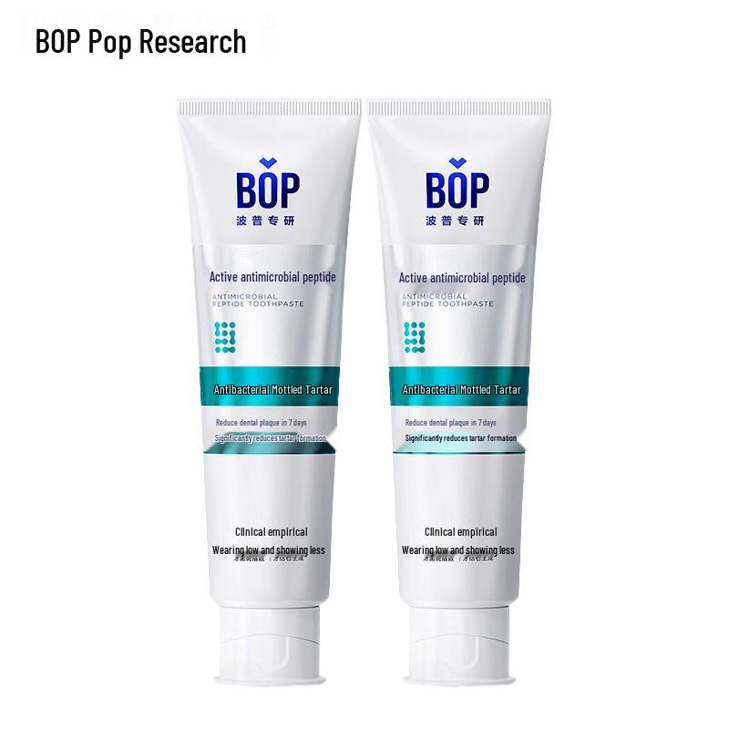 

Bop Anti-Plaque & Tartar Fluoride Toothpaste