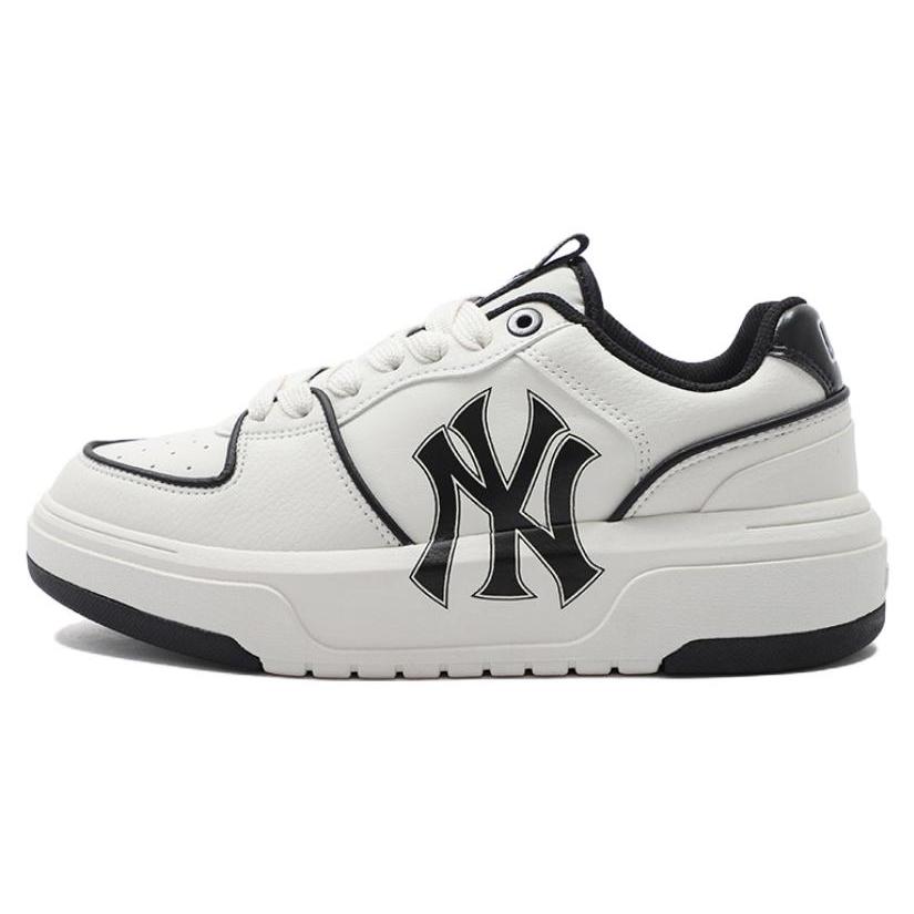 MLB Chunky Liner Low top Skateboard Shoes Unisex Black Pink 3ASXCA12N-50WHS(Team15-)