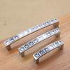 Modern Crystal Diamond Door Knob Kitchen Cabinet Cupboard Drawer Pull Handle