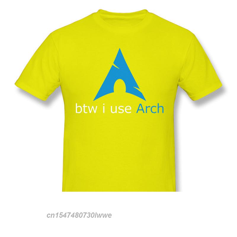 A proposito, uso Arch Anime Clothes Design Linux Programma Sistema Operativo Design Originale Cotone Maglietta Unisex