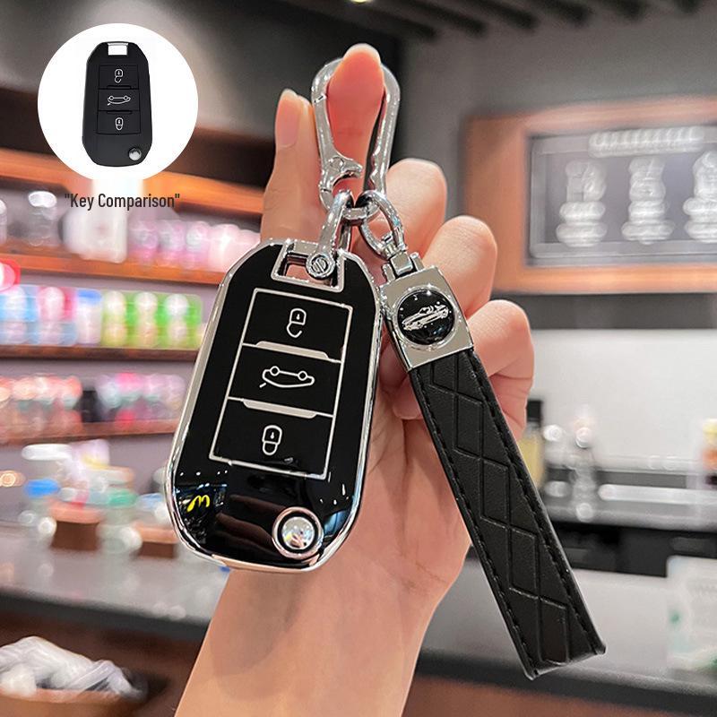 Peugeot Key Cover for Models 308, 301, 408, 308s, 3008, 2008, 508
