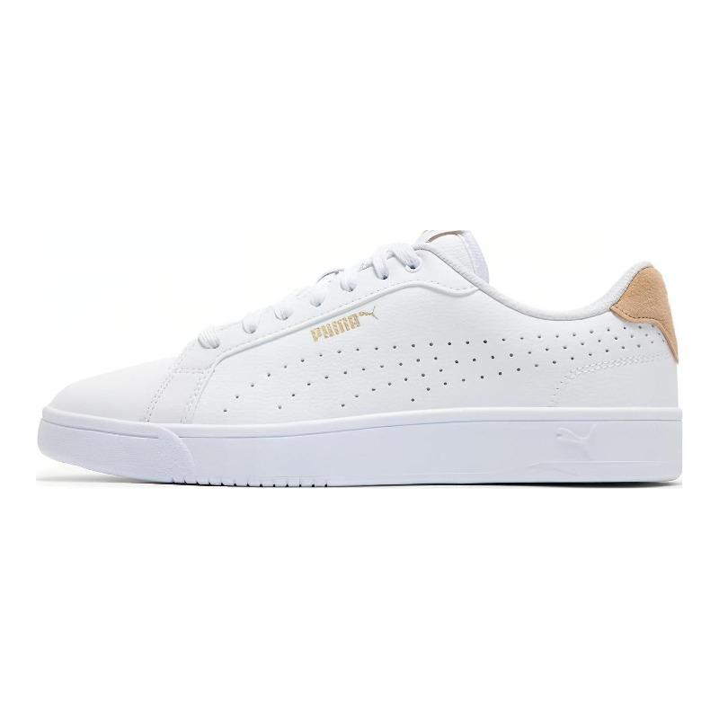PUMA Grounded Perf Unisex Low Top Skate Shoes White 398418-04