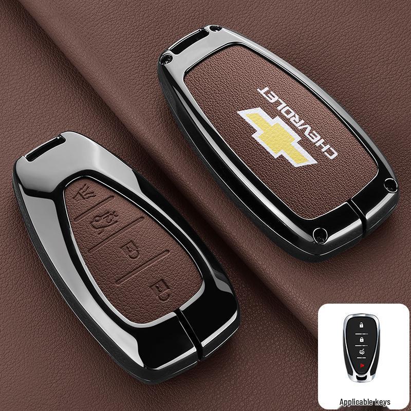 Premium Key Cover for Chevrolet Cruze, Malibu, Covoz, Sail 3, and Trax