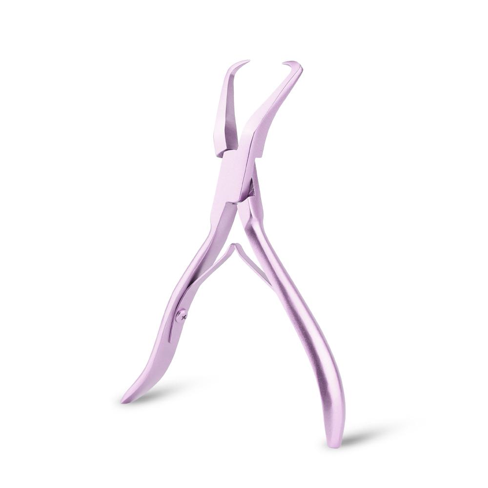 GlamorDove Micro Beads Plier For Hair Extension Removal Micro Ring Link/Bead Opener Tool Silver Color Micro Ring Bead Plier