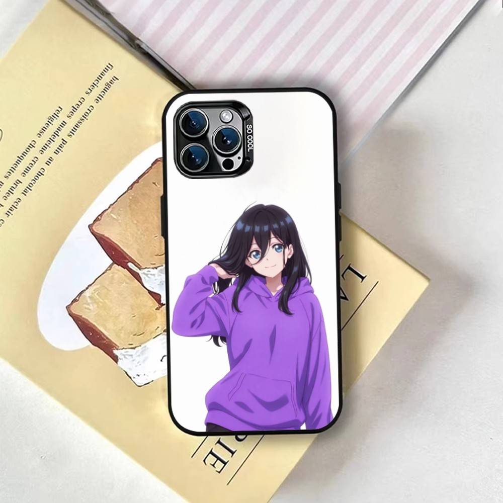 Anime Z-Zenshu Phone Case For iPhone 17,16,15,14,13,12,11 Plus,Pro Max,XS,Colored Silver Plated Inside Cover