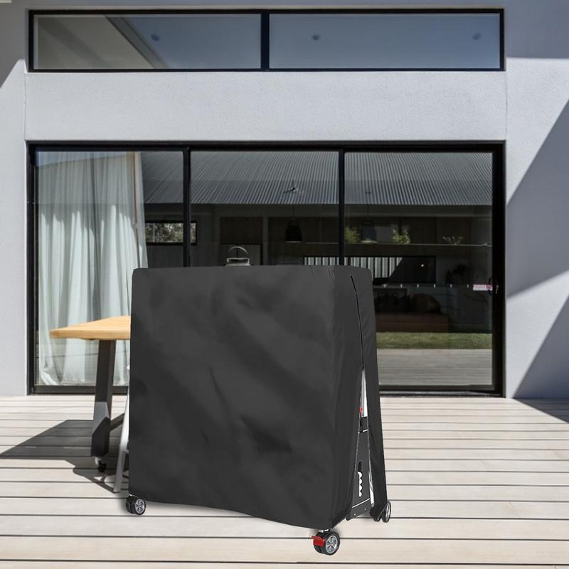 Copertura Robusta Impermeabile Antipolvere per Tavolo da Ping Pong in Tessuto Oxford 420D Coperture per Ripostiglio Interno/Esterno Accessori per Tavolo da Ping Pong