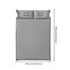 Camping Sleeping Pad Portable Foam Mat with Bag Easy to Clean for Floor