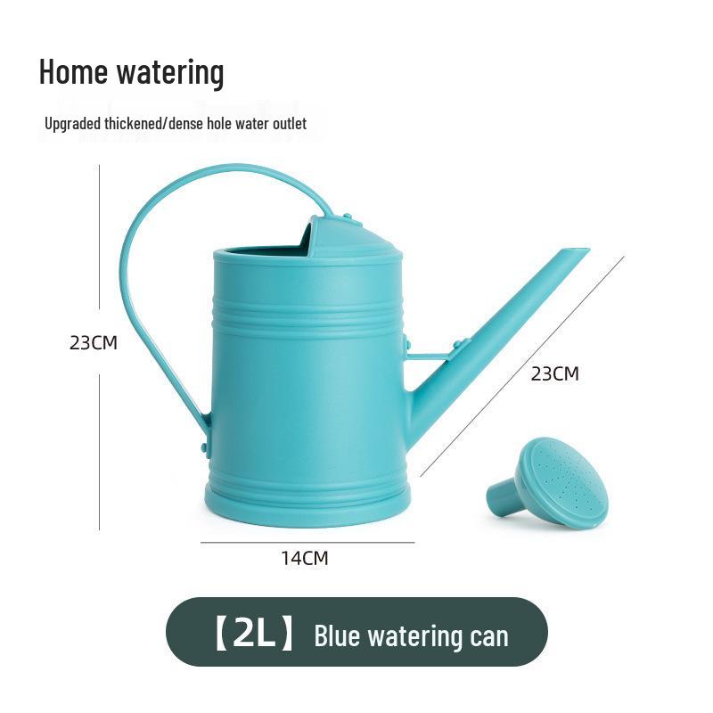 Large Capacity Flower Watering Can with Long Spout and Retro Spray Function