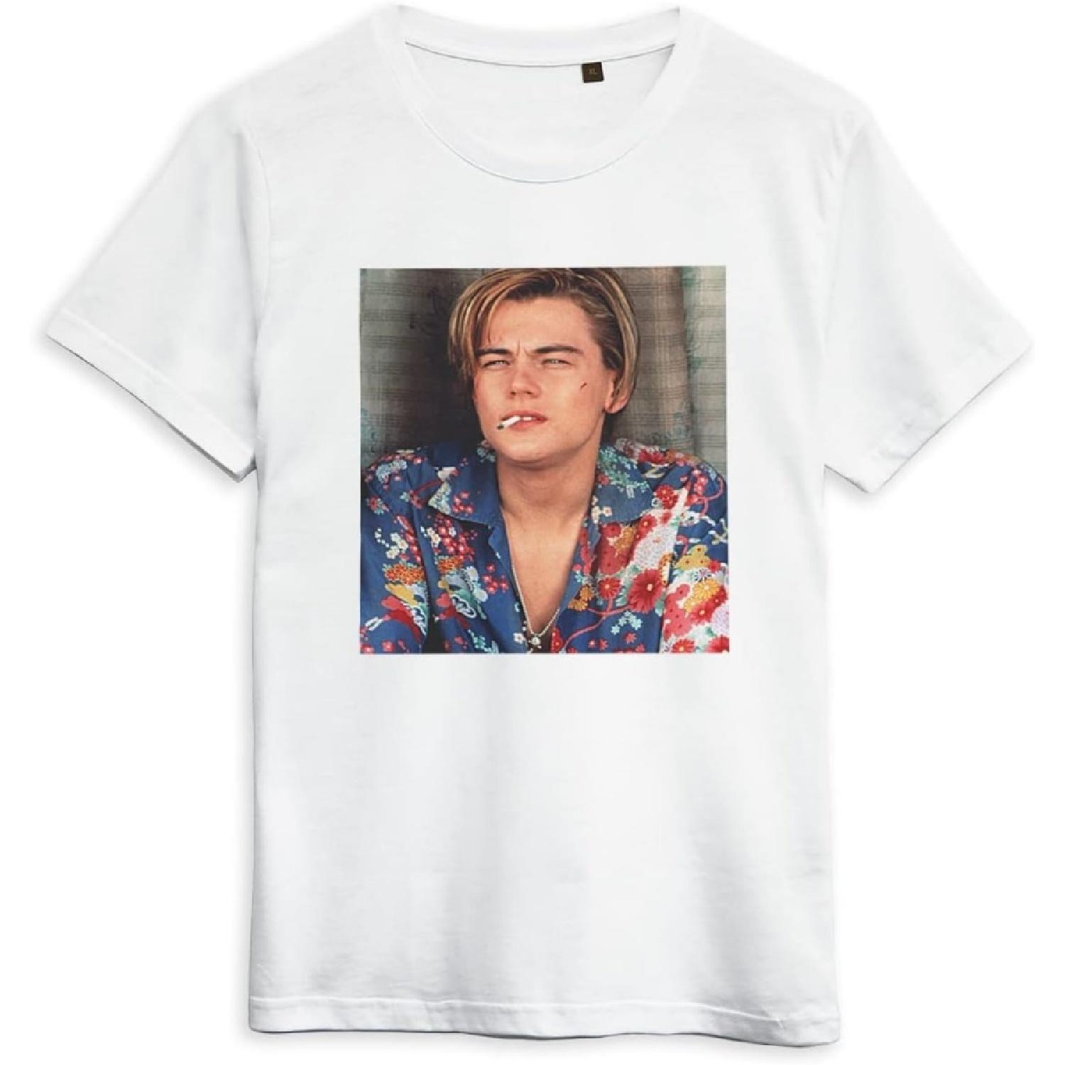 Футболка Леонардо Ди Каприо - Ромео и Джульетта 1996 S белый