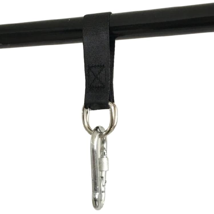 Robuste Schlosskarabiner Schwinggurt Sichere Hängematten Baumschaukel Aufhängeschlaufe
