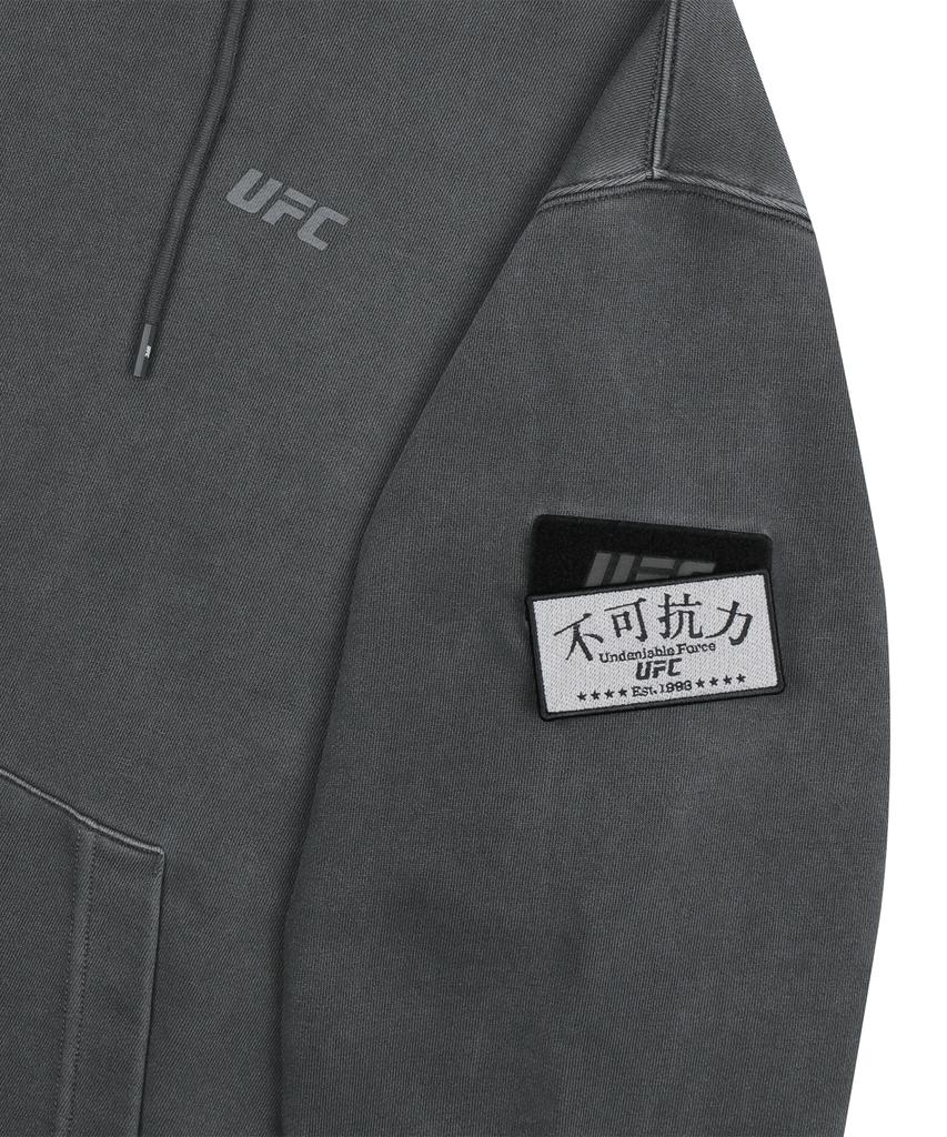 Ufc Force Majeure Dying Relaxed Fit Hoodie Charcoal U2Hdx1303Ch