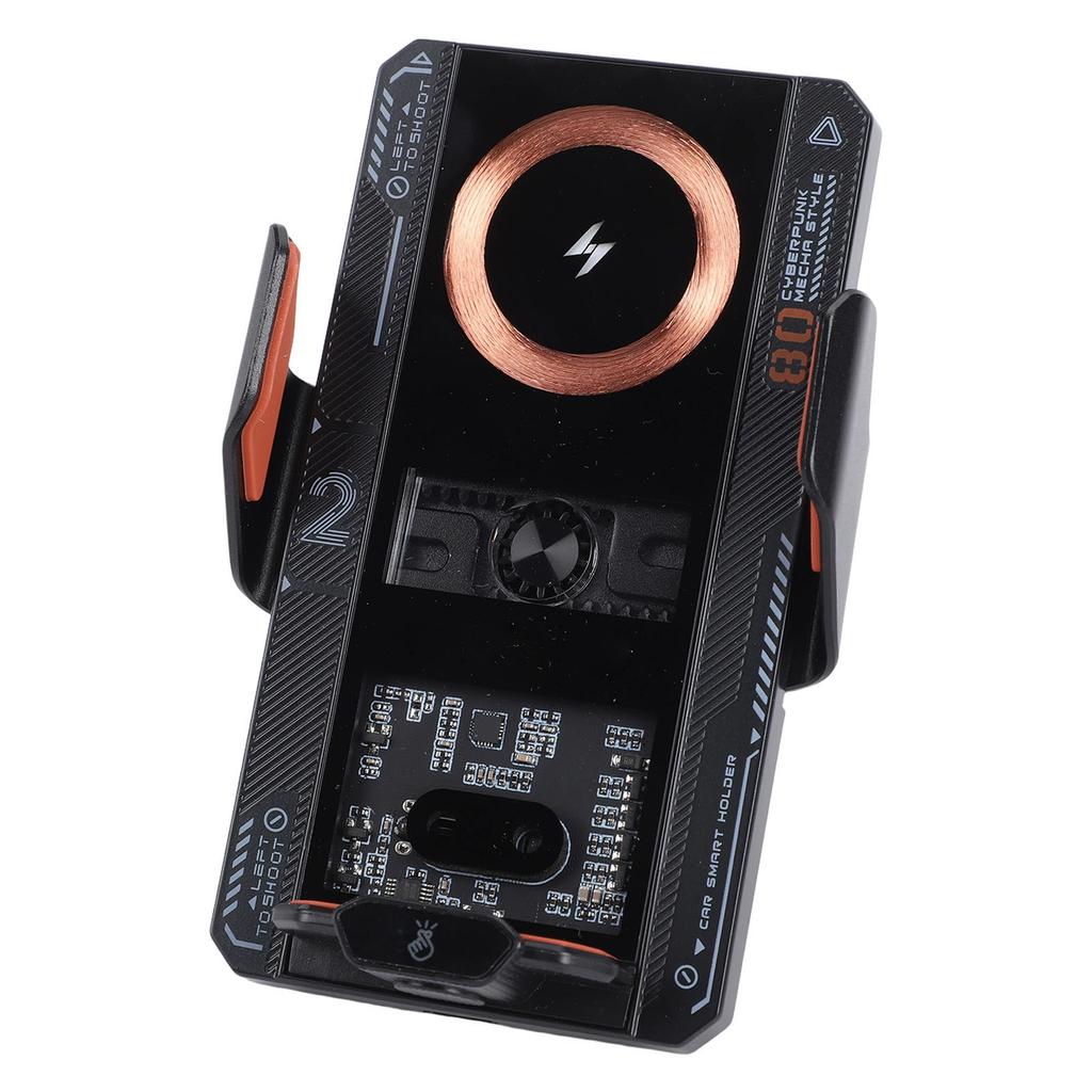 Caricabatterie Wireless per Auto Supporto per Auto con Serraggio Automatico Ricarica Wireless Magnetica 15W Ricarica Cablata 66W Supporto per Telefono per Bocchetta d'Aria