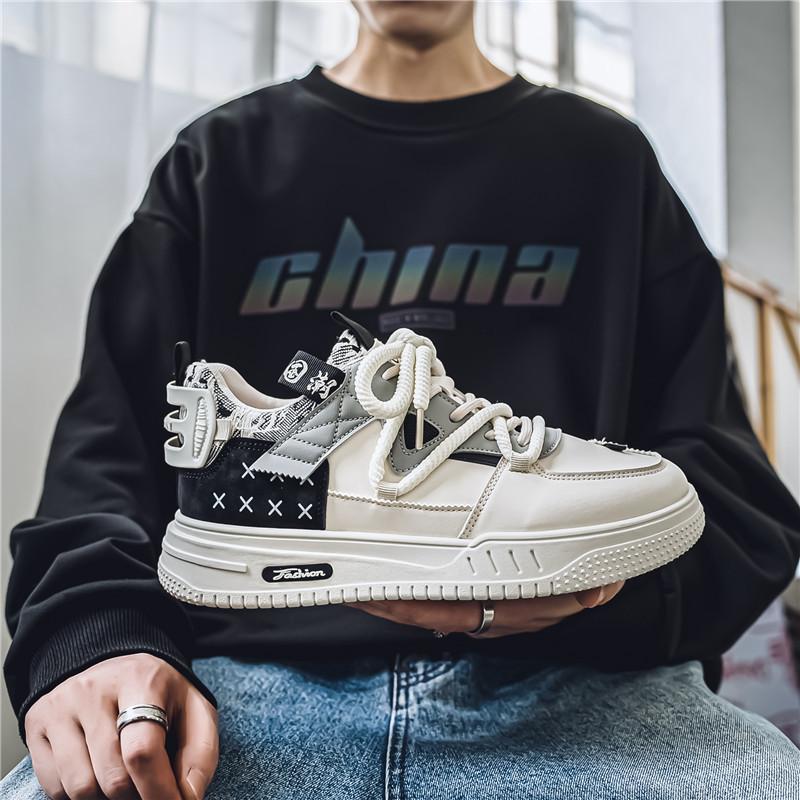Men's Shoes Summer 2024 New Breathable Youth Trend Versatile Casual Board Shoes Student Sports Little White Tide Shoes