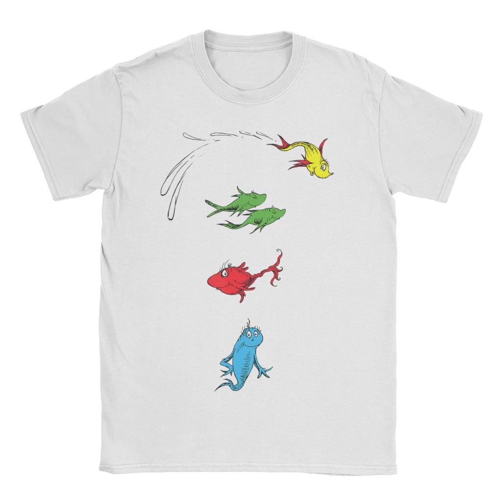 Unisex Dr Seuss Characters Read T Shirt Cotton Clothing Funny Short Sleeve Crew Neck Tees Printed TShirts
