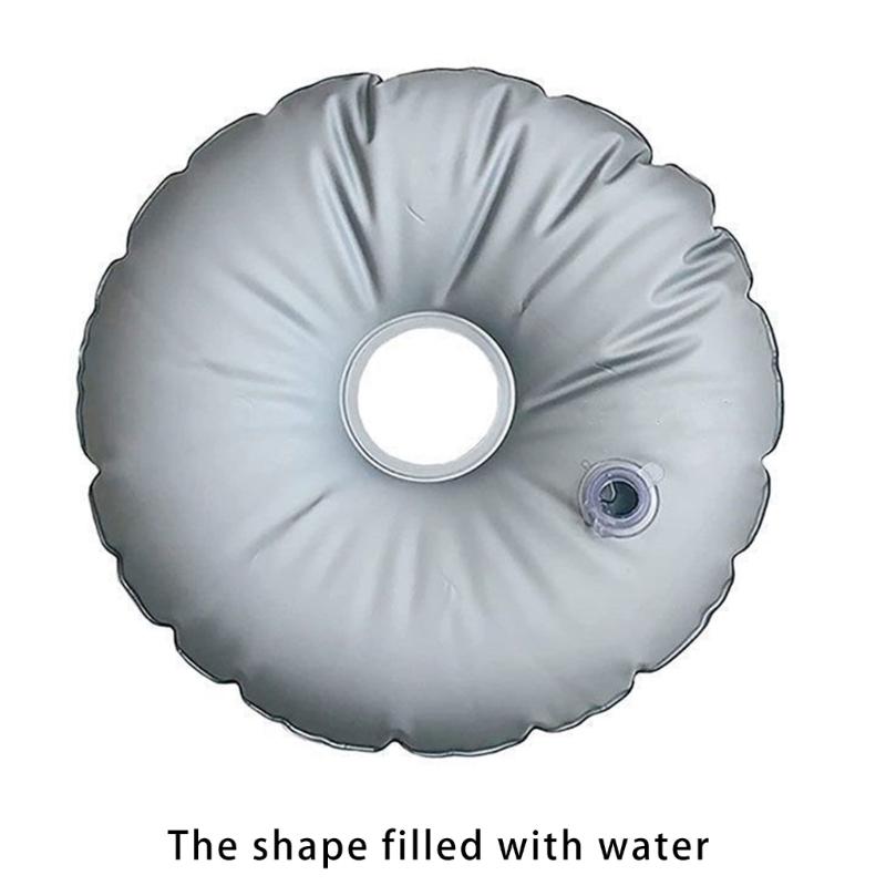 Umbrellas Base Round Filling Water Weight Bag Flag Stand Umbrellas Filled Holder Parasol Water Injection Bag