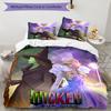Wicked 3pcs Bedding Set Duvet Cover Closure Includes 1 Duvet Cover & 2 Pillowcases for All Seasons Bedroom Home Dorm Decor