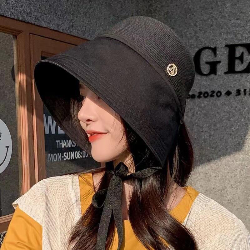 Foldable Summer Sun Hat With Large Brim And Uv Shield For Men And Women