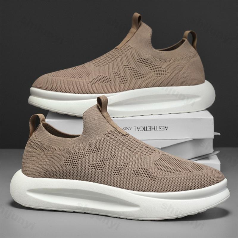 Men Mesh Breathable Casual Shoes Autumn 2025 Vulcanized Sneaker Fashion Platform Men Comfortable Walking Casual Shoes Zapatillas