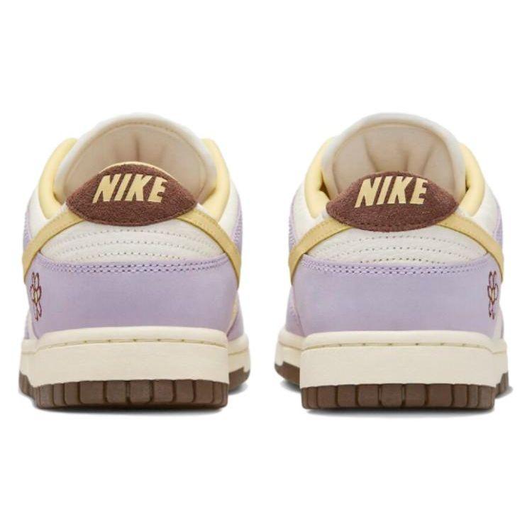 Nike Sneakers Dunk Low Premium Lilac Bloom da Donna Viola Giallo Chiaro Vela FB7910-500