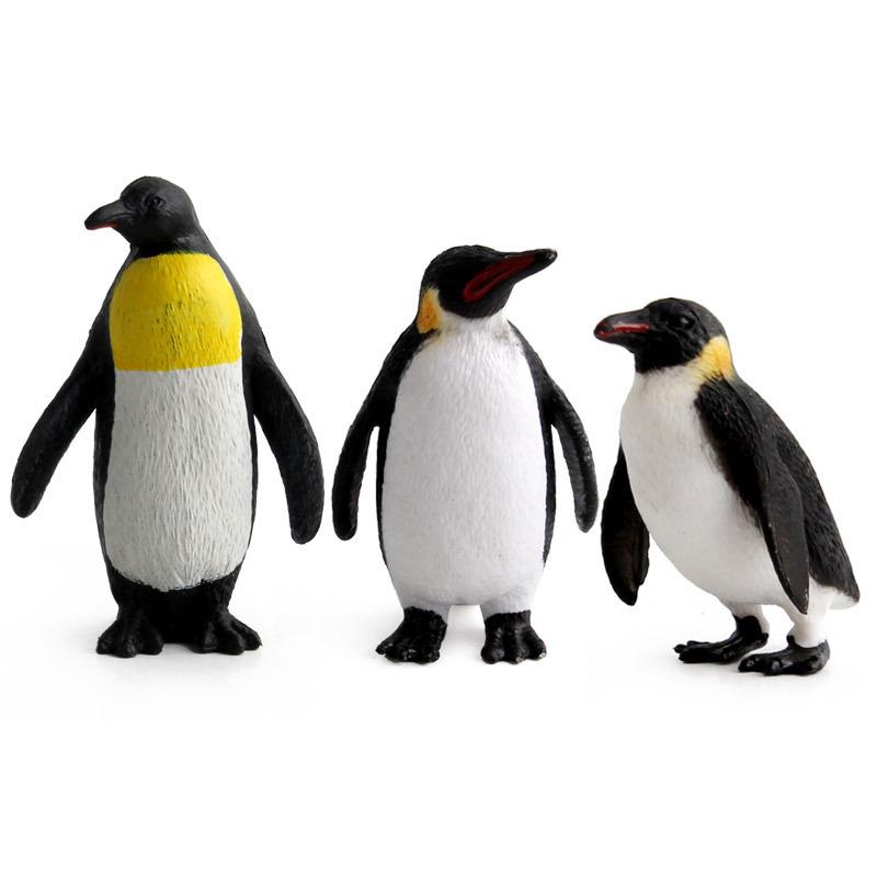 Penguin Model Toy - Children's Cross-border Cognitive Simulation of Emperor & African Marine Animals