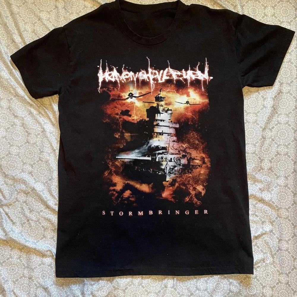 HEAVEN SHALL BURN  STORMBRINGER Classic Black All Size TShirt KK1895 Unisex T-Shirt M