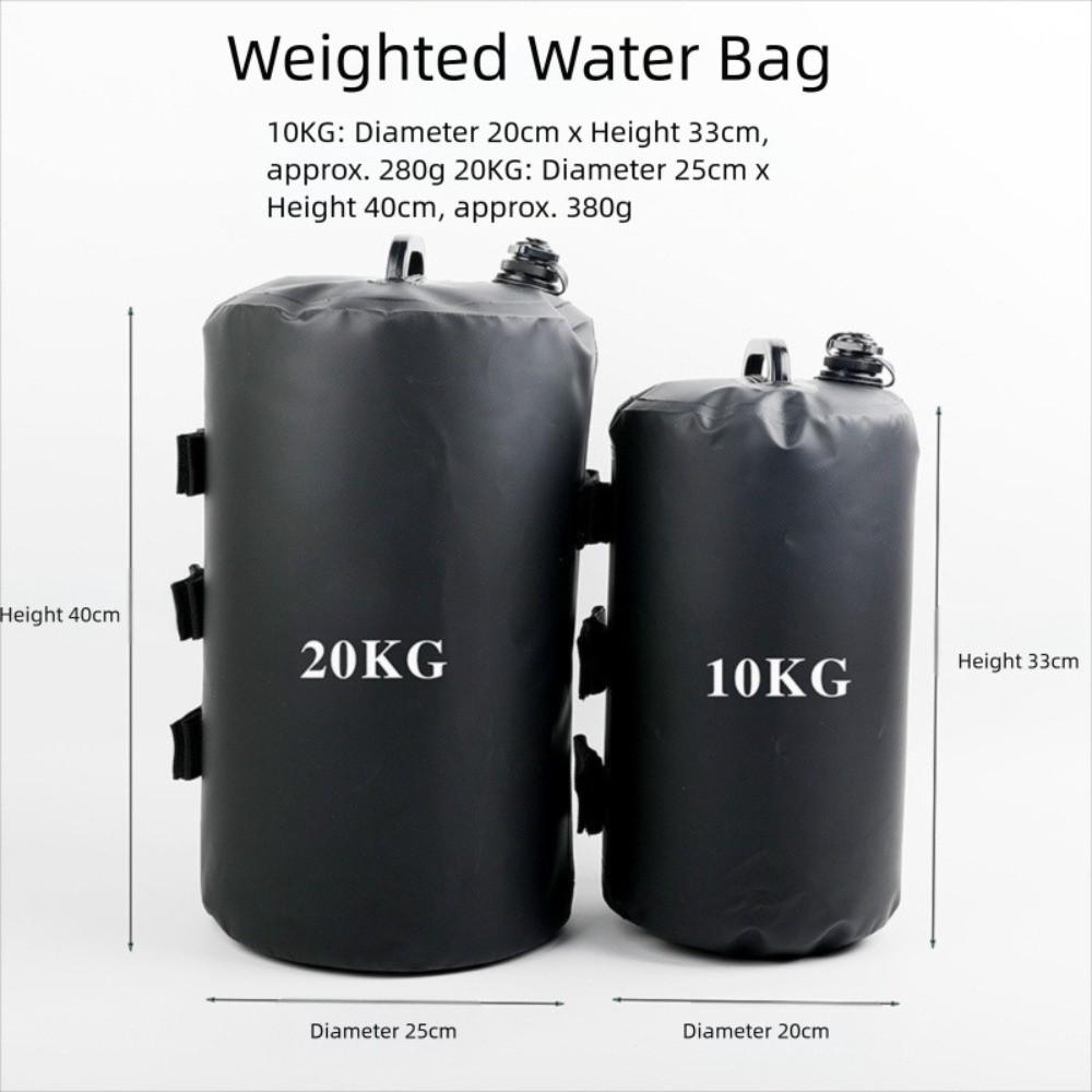 10/20L Canopy Weights Portable Windproof Waterbag Camping Tent Sand Bag  Camping Outdoor Activities