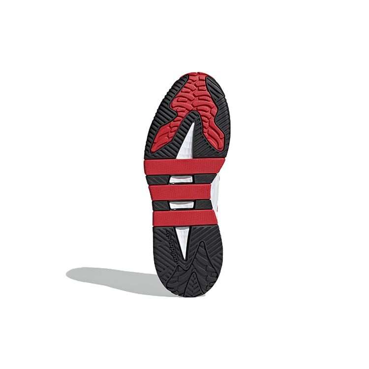 Adidas Originals Niteball Leather Sports Casual Slip-Resistant Durable Low-Top Lifestyle Shoes Unisex Sneaker Red White FY7992